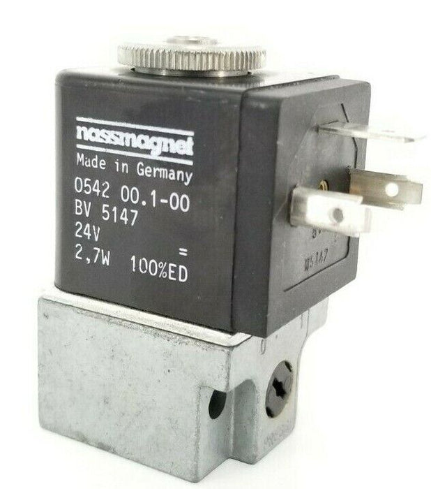 NASSMAGNET 0542-00.1-00 VALVE COIL BV-5147 24V 2,7W 100%ED