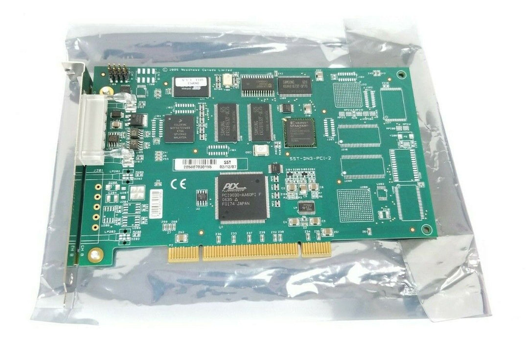 NIB WOODHEAD / ABB SST-DN3-PCI-2 INTERFACE CARD DSQC-658 3HAC-025779-001