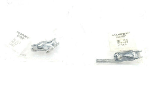 LOT OF 2 NEW MORSE NO. 35-2 OFFSET ROLLER CHAIN LINKS