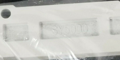 LOT OF 5 NEW SMC SY5000 SUB PLATES
