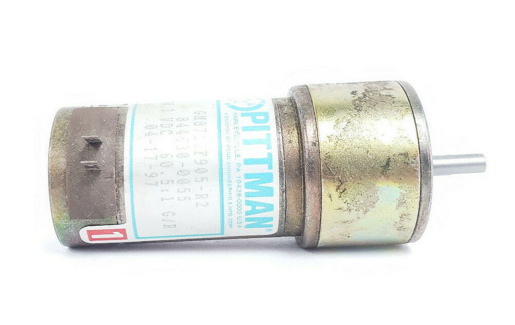 PITTMAN GM8712F905-R2 ELECTRIC GEAR MOTOR, 844630-0055, 30.3 VDC, 60.5:1 G/R