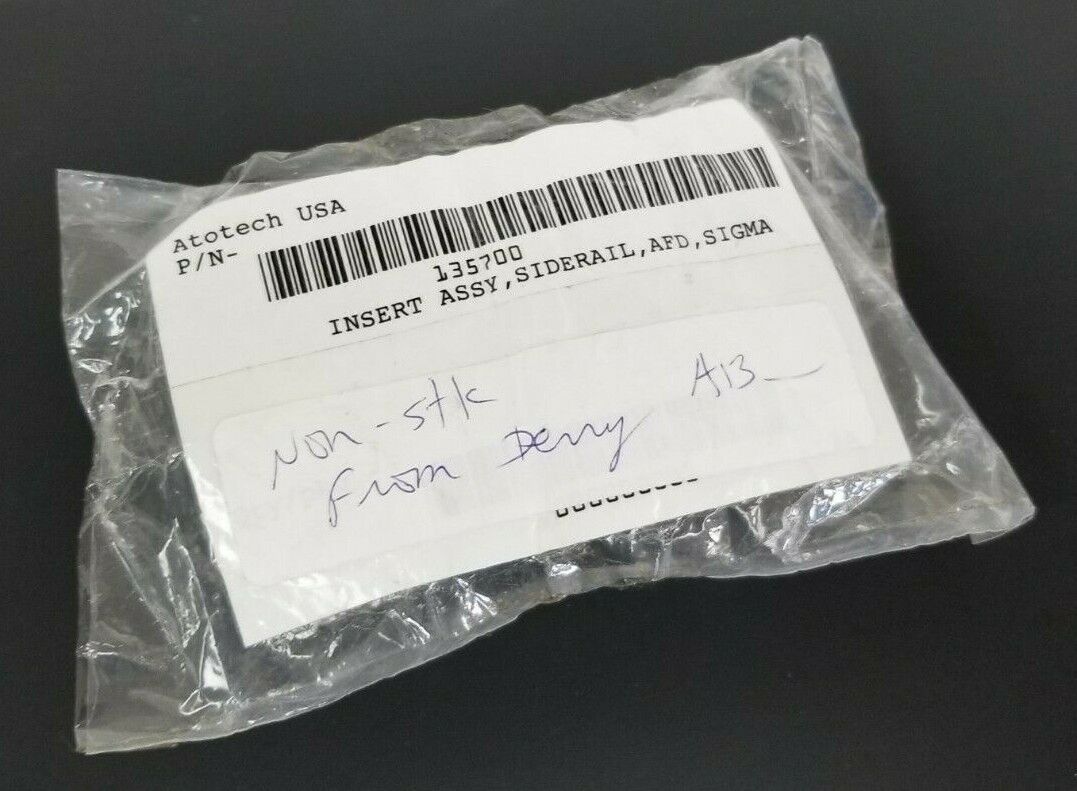 NEW ATOTECH USA 135700 INSERT ASSY, SIDERAIL, AFD, SIGMA