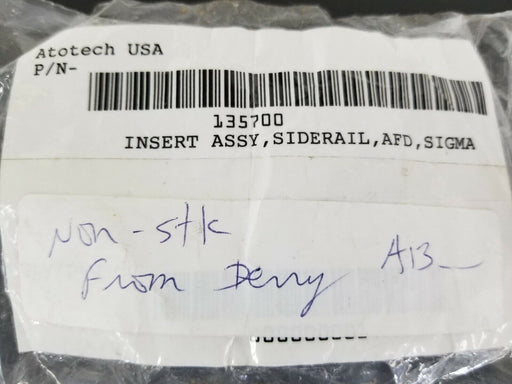 NEW ATOTECH USA 135700 INSERT ASSY, SIDERAIL, AFD, SIGMA