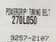 LOT OF 11 NEW GATES 270L050 9257-2107 POWERGRIP TIMING BELTS