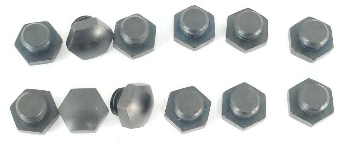 LOT OF 12 NEW VEKTEK 64-2107-10 SPHERICAL RADIUS CONTACT POINTS 7/16-14 THRD