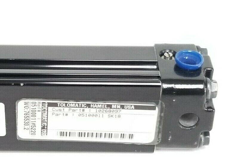 NEW TOL-O-MATIC 05100011 SK18 CYLINDER 10268097 26'' IN. OAL W/ 4-3/4'' SLIDE