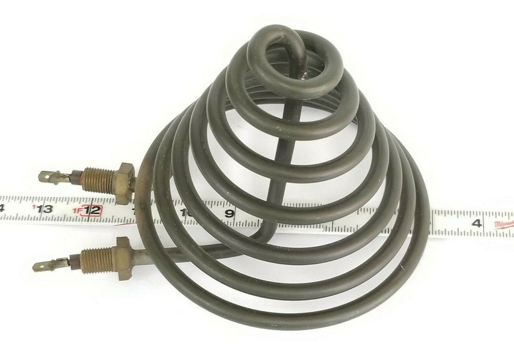 LOT OF 2 GENERIC 220008-A-05 ISS G CONE HEATER ELEMENTS 1200W 440V 1/98 97493/1