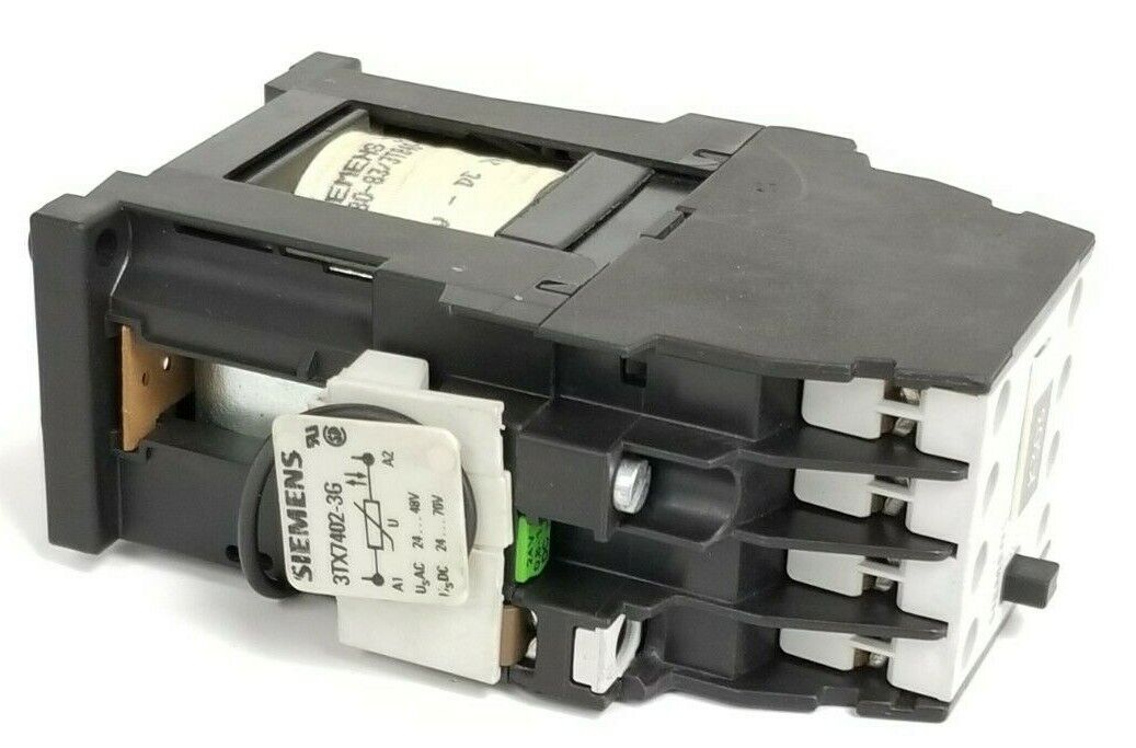 SIEMENS 3TH4096-0B 2S+2O/2NO+2NC, 3TH40, 24V, 0.8-1.2 DC, 3TX7402-3G