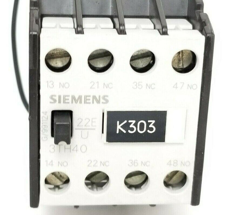 SIEMENS 3TH4096-0B 2S+2O/2NO+2NC, 3TH40, 24V, 0.8-1.2 DC, 3TX7402-3G