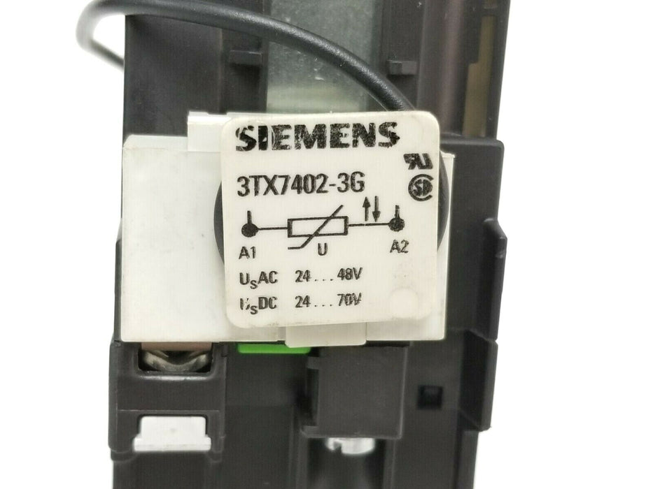 SIEMENS 3TH4096-0B 2S+2O/2NO+2NC, 3TH40, 24V, 0.8-1.2 DC, 3TX7402-3G
