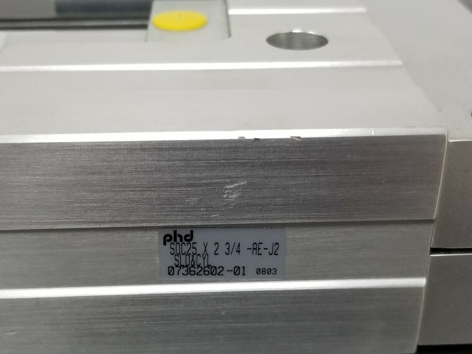 NEW PHD INC. SDC25X2-3/4-AE-J2 SLD & CYL. 07362602-01 SDC25X2-3/4-AE-J2-H4