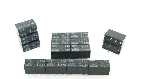 LOT OF 15 OMRON G5V224VDC RELAYS G5V-2 24VDC