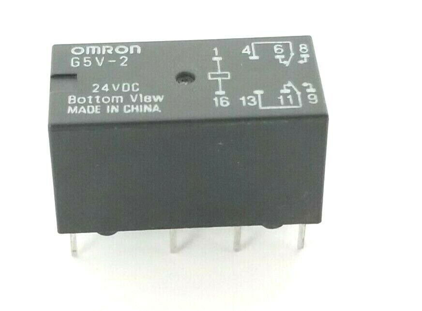 LOT OF 15 OMRON G5V224VDC RELAYS G5V-2 24VDC