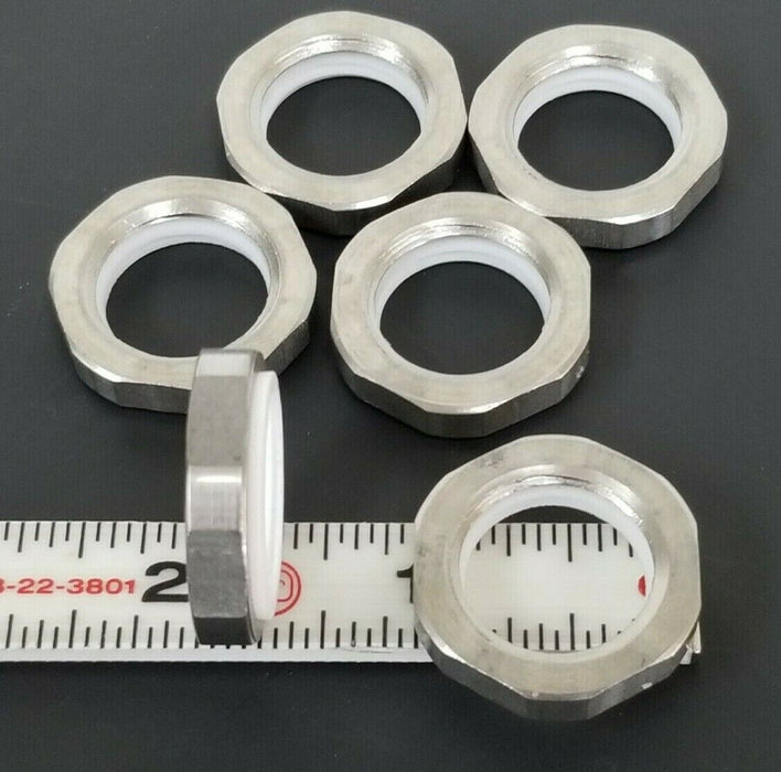 LOT OF 6 NEW GENERIC H35129 HEX NUTS 3/4''