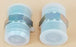 LOT OF 2 NEW EATON FEMALE PIPE FITTINGS 1.25" BORE STRAIGHT TO 1.25" BORE NIPPLE