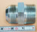 LOT OF 2 NEW EATON FEMALE PIPE FITTINGS 1.25" BORE STRAIGHT TO 1.25" BORE NIPPLE