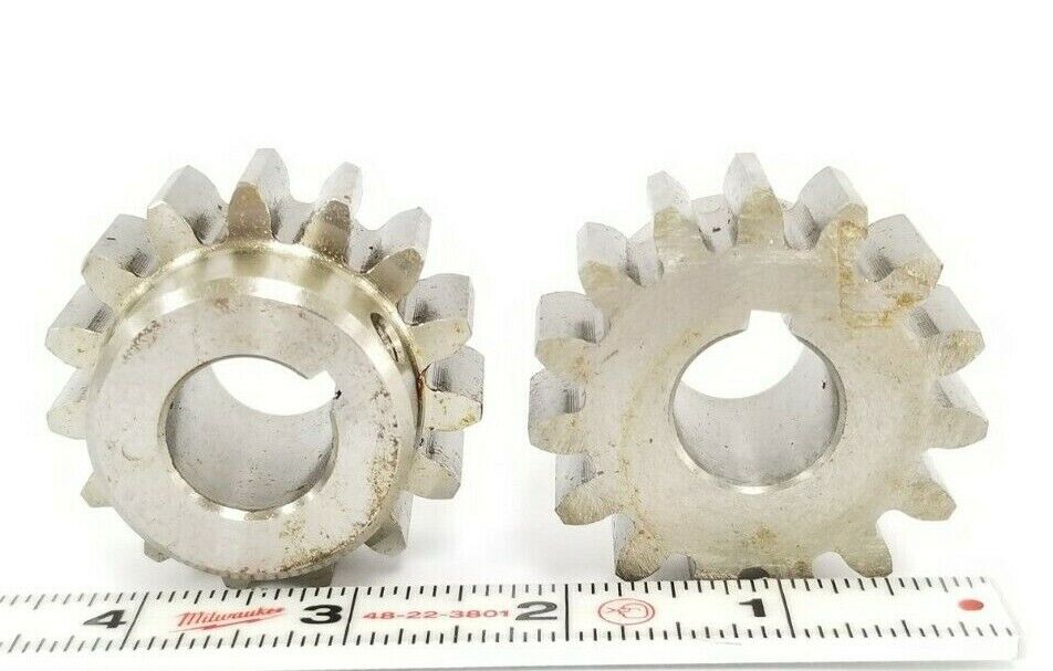 LOT OF 2 NEW GENERIC AAA2-6A5 GEARS 3100, DMOP 5001, 3/4" 0.75 IN. BORE, AAA26A5