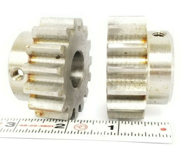 LOT OF 2 NEW GENERIC AAA2-6A5 GEARS 3100, DMOP 5001, 3/4" 0.75 IN. BORE, AAA26A5