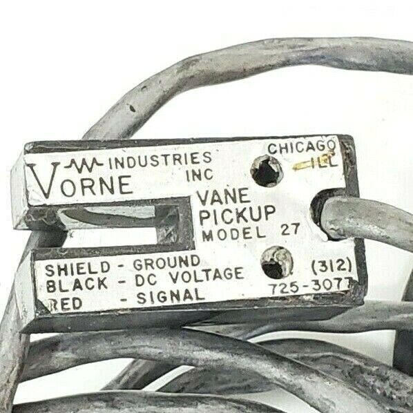 LOT OF 11 VORNE INDUSTRIES MODEL: 27 VANE PICKUP SENSORS