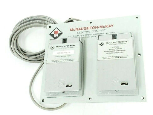 MCNAUGHTON-MCKAY BE-467766 INDUSTRIAL CONTROL PANEL MCMCCP-P5D CONVENIENCE PORT