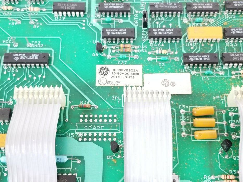 GE FANUC IC600YB923A, 10-50VDC SINK MODULE W/LIGHTS 44A717558-G01