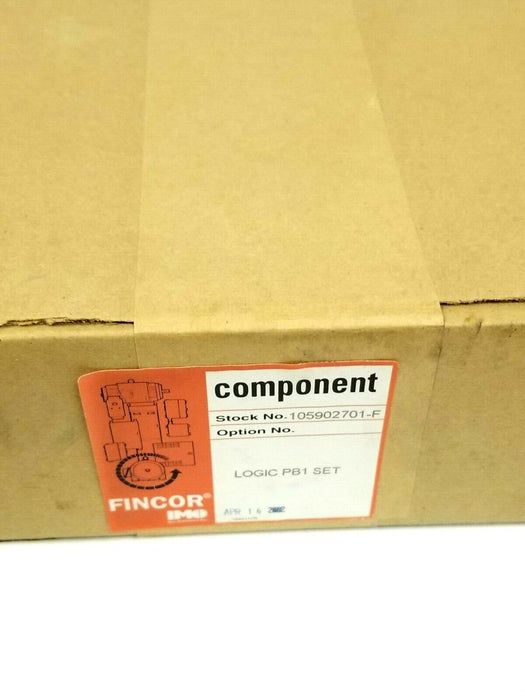 NIB F/S FINCOR IMO 105902701-F LOGIC AND PB1 REPLACEMENT KIT 105902701F SEALED