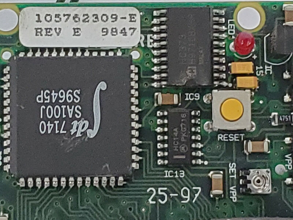 NEW BOSTON FINCOR 105762309-E INTERFACE BOARD REV. E 106295901M0S-EFM1 V: 1.6