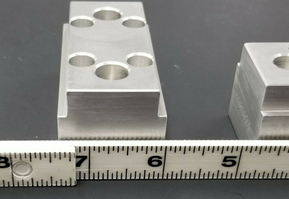 LOT OF 6 NEW REIS GmbH 5205823 GRIPPER JAWS F. RUBBER 40X40X73 SKR 17217-120D