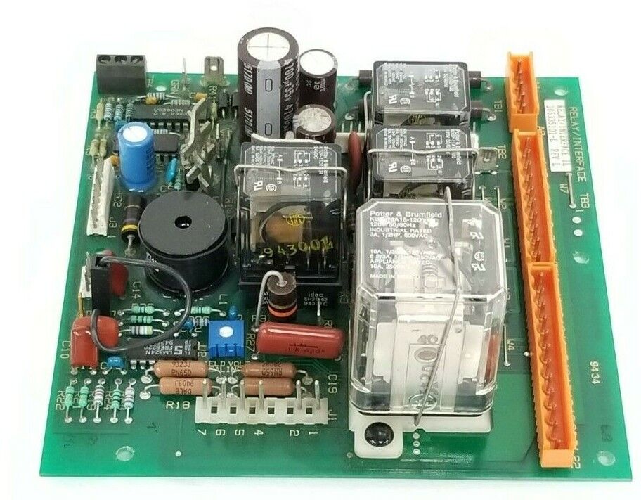 BOSTON FINCOR 105335101-L RELAY INTERFACE IL BOARD REV. L 105335101 (FOR PARTS)