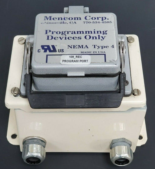 HOFFMAN / MENCOM CORP. A-6044SC ENCLOSURE W/ NEMA TYPE 4 109-REC PROGRAM PORT