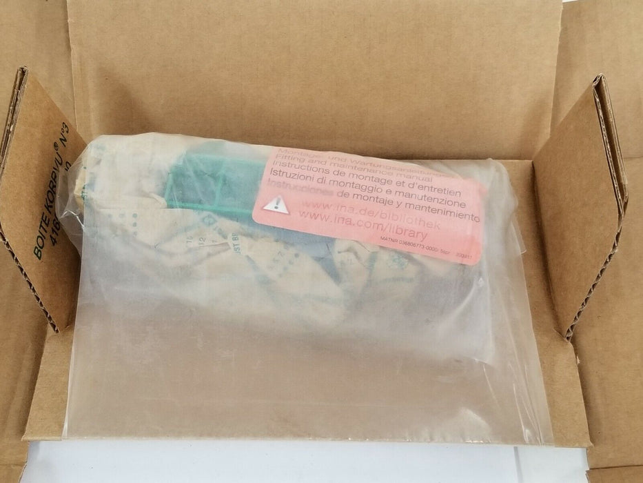 NIB INA KWVE25B-G4-V1 LINEAR BEARING GUIDE W/ MKVD25-B DUMMY GUIDEWAY