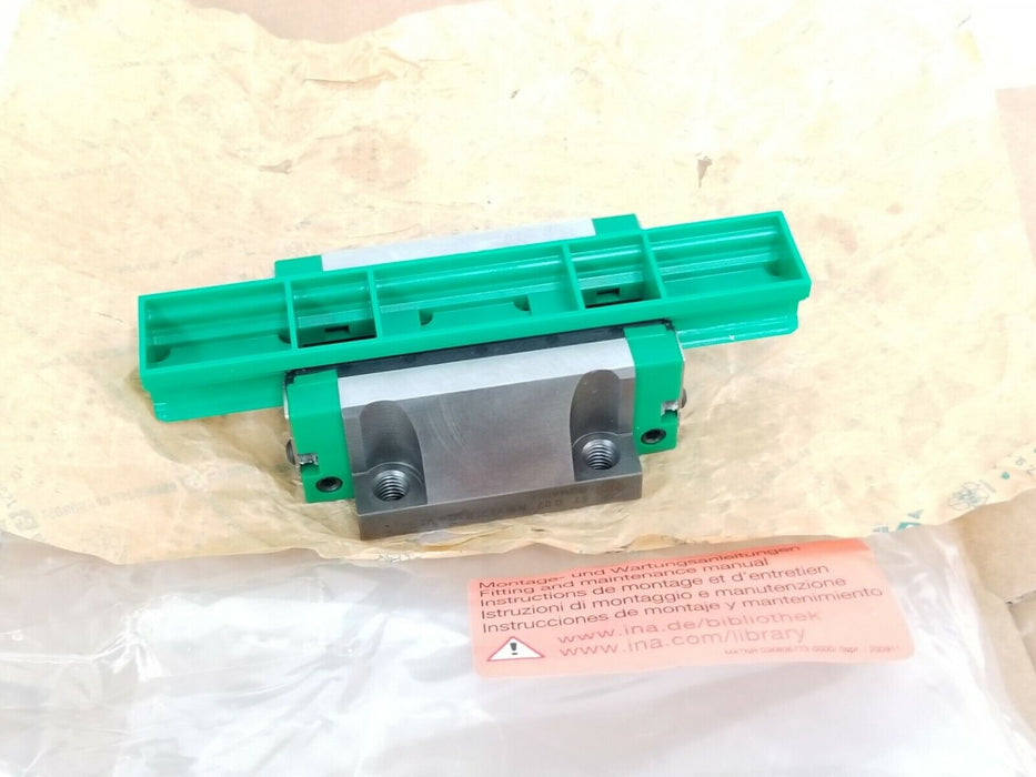NIB INA KWVE25B-G4-V1 LINEAR BEARING GUIDE W/ MKVD25-B DUMMY GUIDEWAY