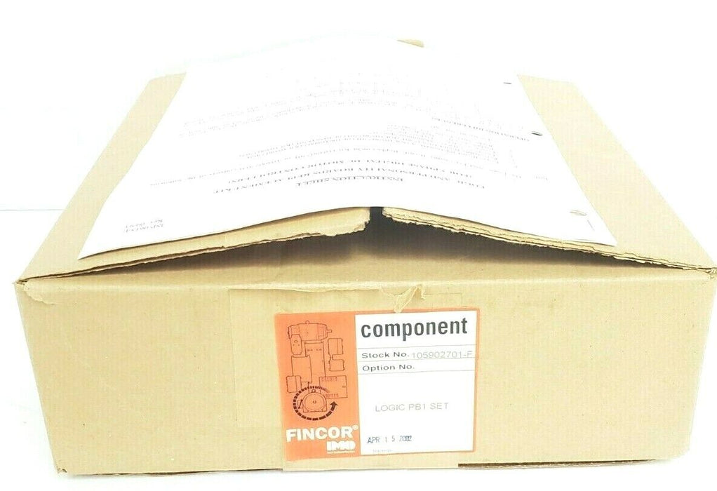 NIB FINCOR COMPONENT 105902701-F LOGIC PB1 SET 105902701F