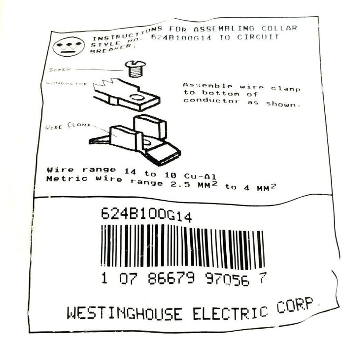 NIB WESTINGHOUSE EHD3015 CIRCUIT BREAKER 15A 480VAC 3P W/ 624B100G14 KIT