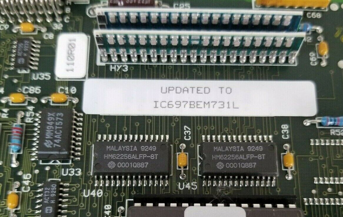 LOT OF 6 GE FANUC IC697BEM731L GENIUS BUS MODULES 44A729723-G01, IC697BEM731