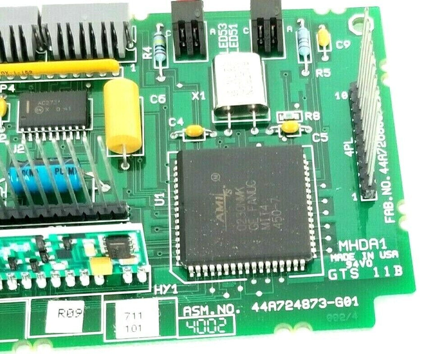 GE FANUC 44A724873-G01 GENIUS BOARD MHDA1 44A726888-001R04/5 GTS 11B 394-022N