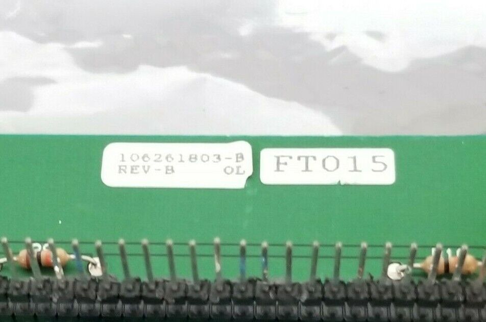 BOSTON / FINCOR 106275201-B GENI / PULSE TACH BOARD REV. B 106275201 (REPAIRED)