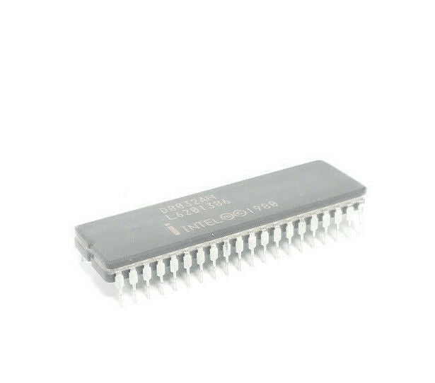 LOT OF 7 NEW INTEL D8032AH MICROCOMPUTER IC L6201386 8-BIT HMOS CDIP40