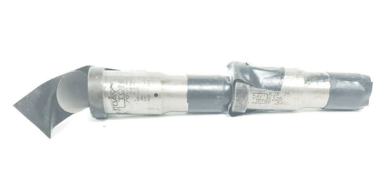 LOT OF 8 DAYTON KJX-75 STRAIGHT DIE PUNCHES S225 P .6460 KJX75 2-3/8'' IN