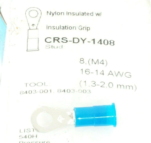 LOT OF 46 NEW VOLTREX CRS-DY-1408 STUDS 16-14 AWG