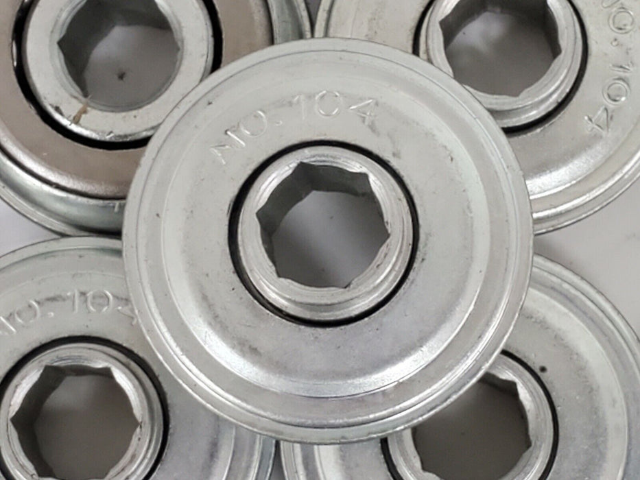 LOT OF 18 GENERIC NO. 104 BALL BEARINGS