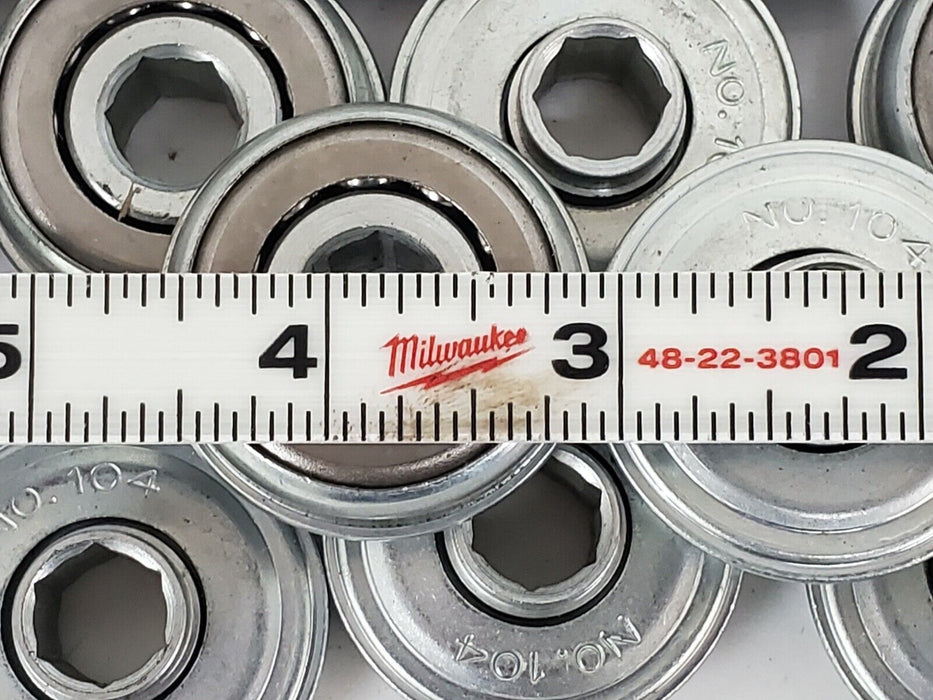 LOT OF 18 GENERIC NO. 104 BALL BEARINGS