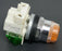 SQUARE D 9001KM-55LY PUSH BUTTON LIGHT MODULE SER. J  9001-KA2 SER. K, AMBER LEN