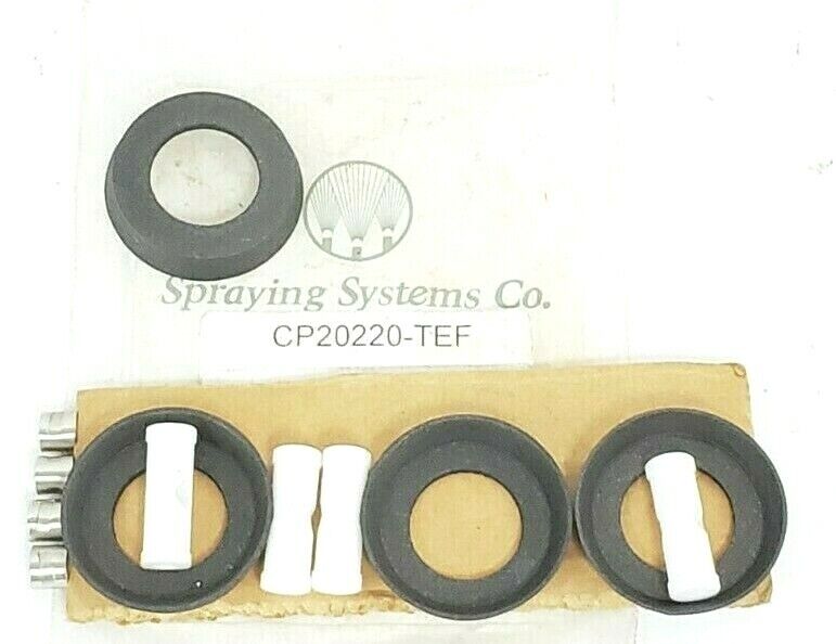 NEW SPRAYING SYSTEMS CP20220-TEF CUP PACKING KIT CP4237-CTEF