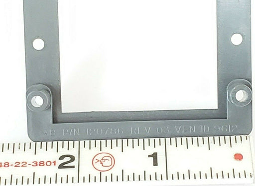 ALLEN BRADLY 120786 PLC HARDWARE PLASTIC BEZEL W/SCREWS