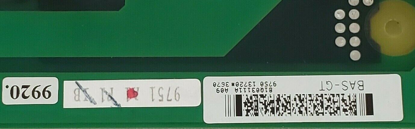 ABB BAS-GT CIRCUIT BOARD 81Q03111A-A09 49Q03111AJ-CAD733