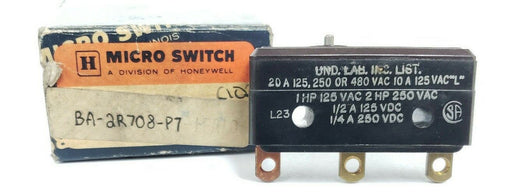 NEW HONEYWELL BA-2R708-P7 MICRO SWITCH W/ INCOMPLETE 1PA10 KIT BA2R708P7