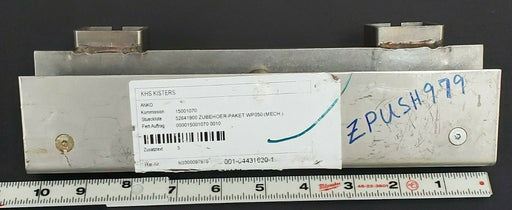 NEW KHS KISTERS ANKO ZPUSH979 FOLDER / PUSHER ASSEMBLY 52641900 WP050 0300097979