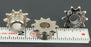 LOT OF 3 GENERIC GROHMANN CEMCO 10-P.6 SPOCKETS, 10 TOOTH, 032A015, 32A015, 10P6