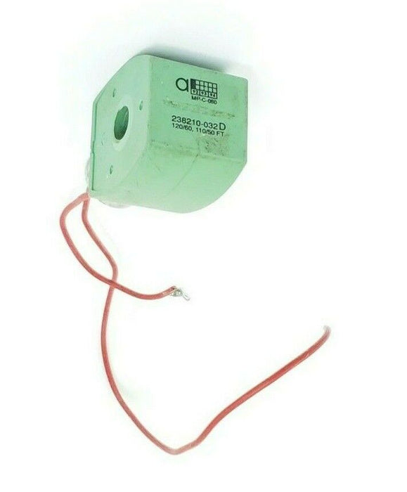 ASCO MP-C-080 SOLENOID COIL 238210-032D, 238210-032-D, 110/120V, 50/60HZ, MPC080